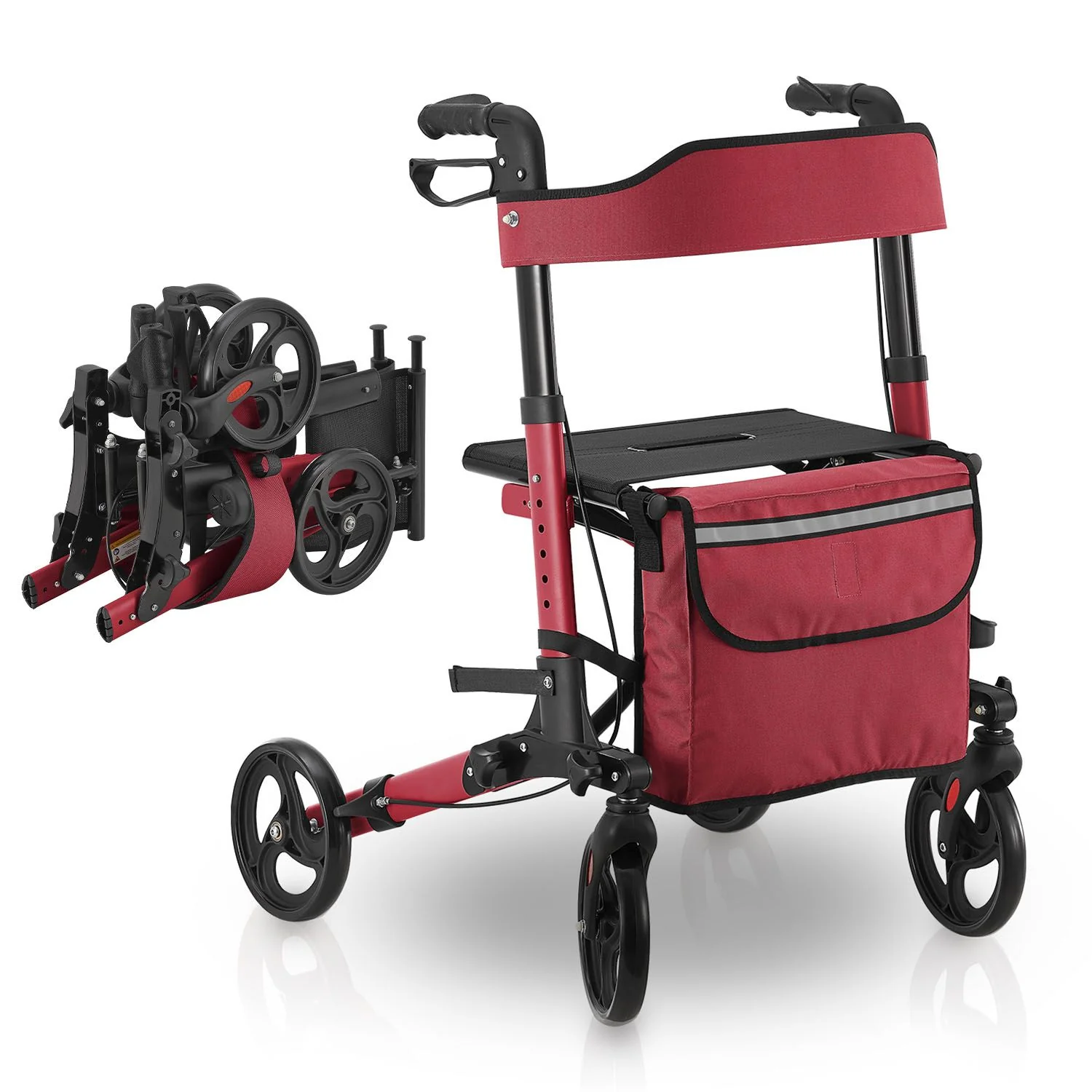 Aluminium Rollator Vital mit Sitz - Image 21