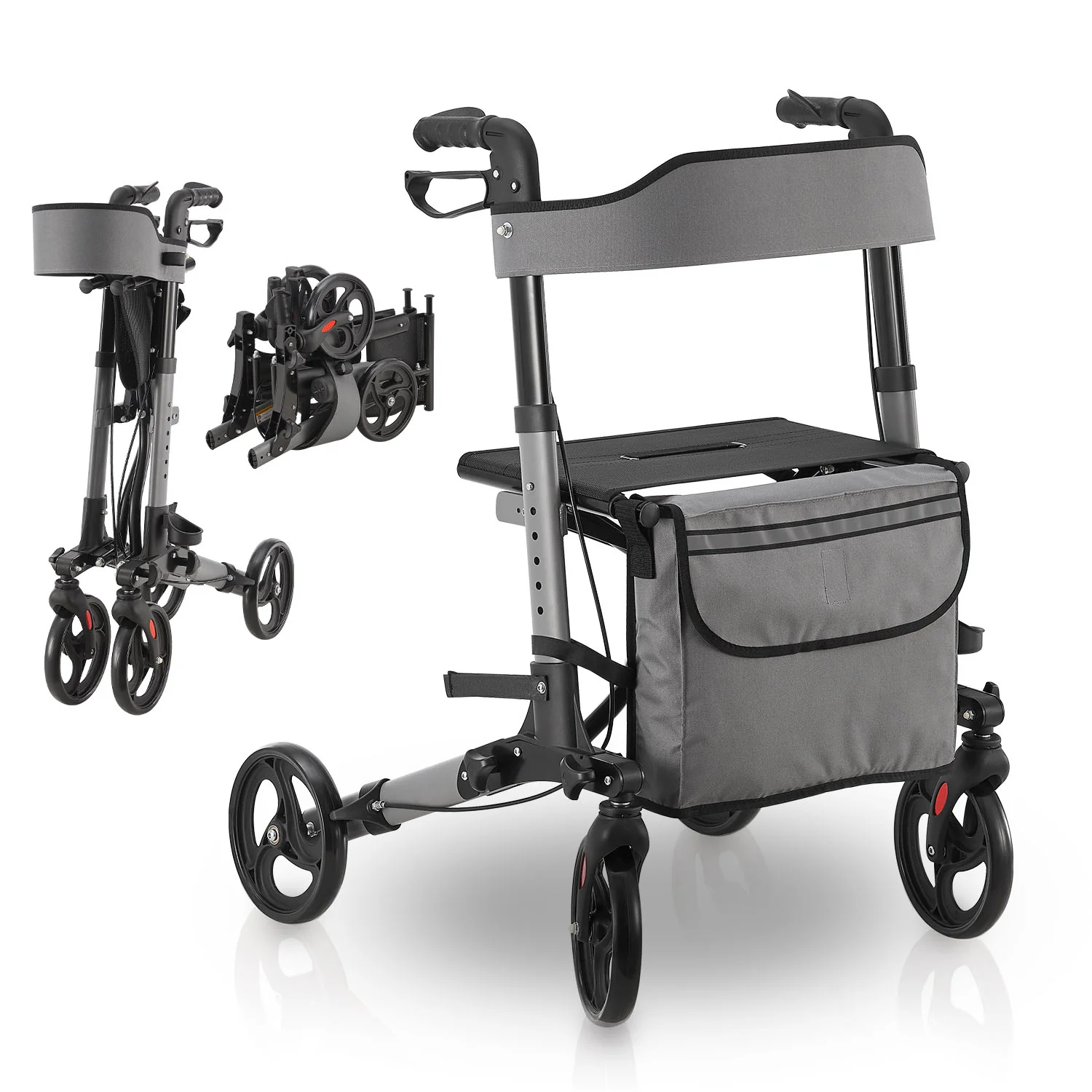 Aluminium Rollator Vital mit Sitz - Image 61
