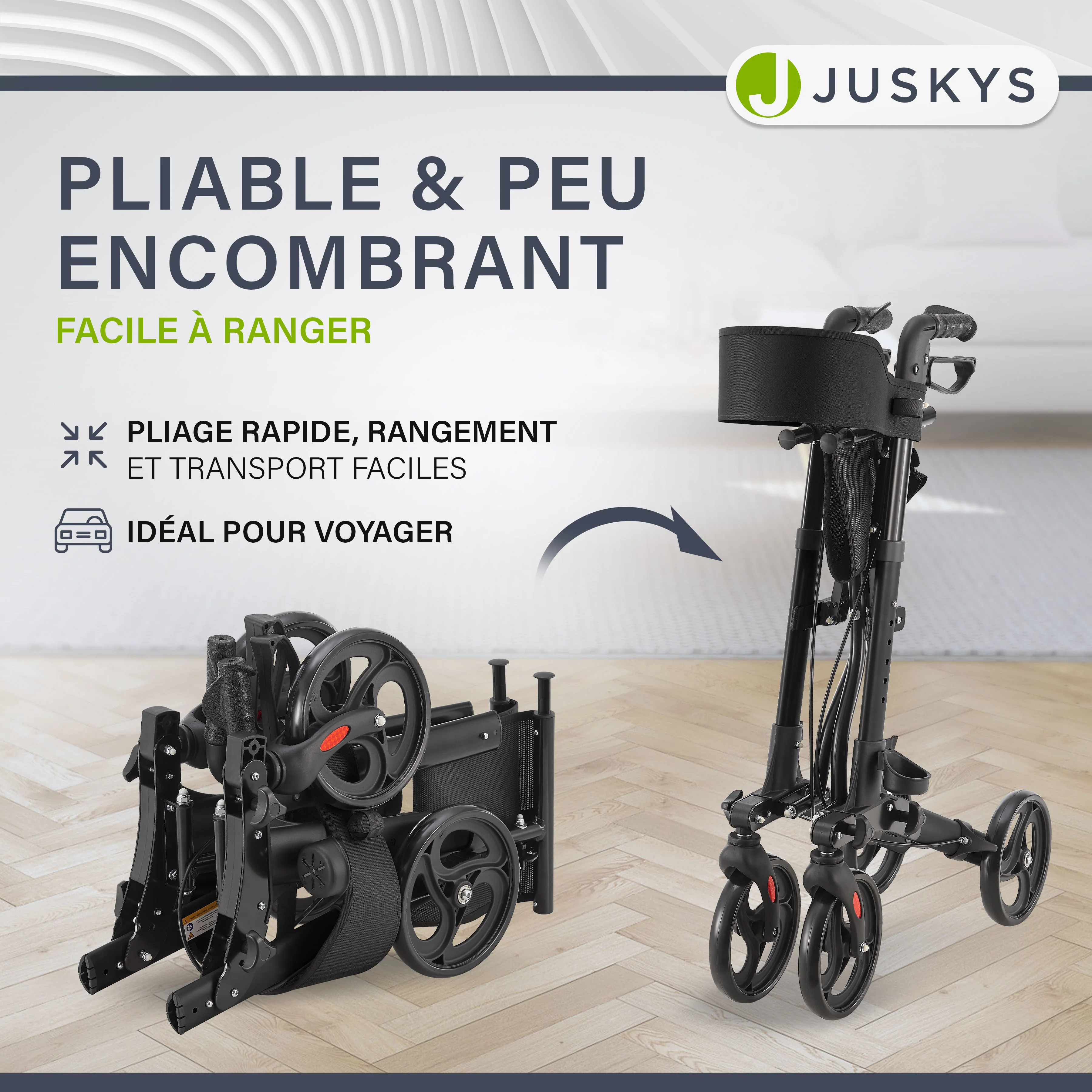 Aluminium Rollator Vital mit Sitz - Image 71