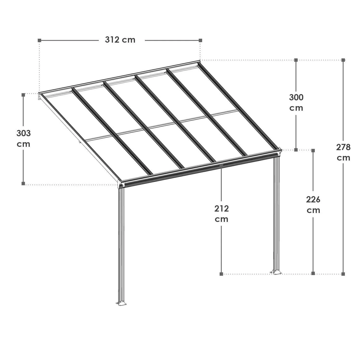 Terrassenüberdachung Borneo - Image 11