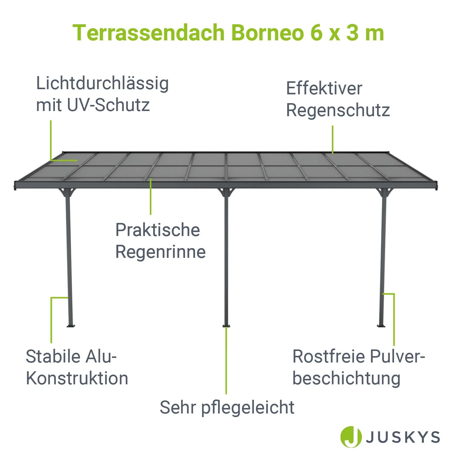 Terrassenüberdachung Borneo - Image 56