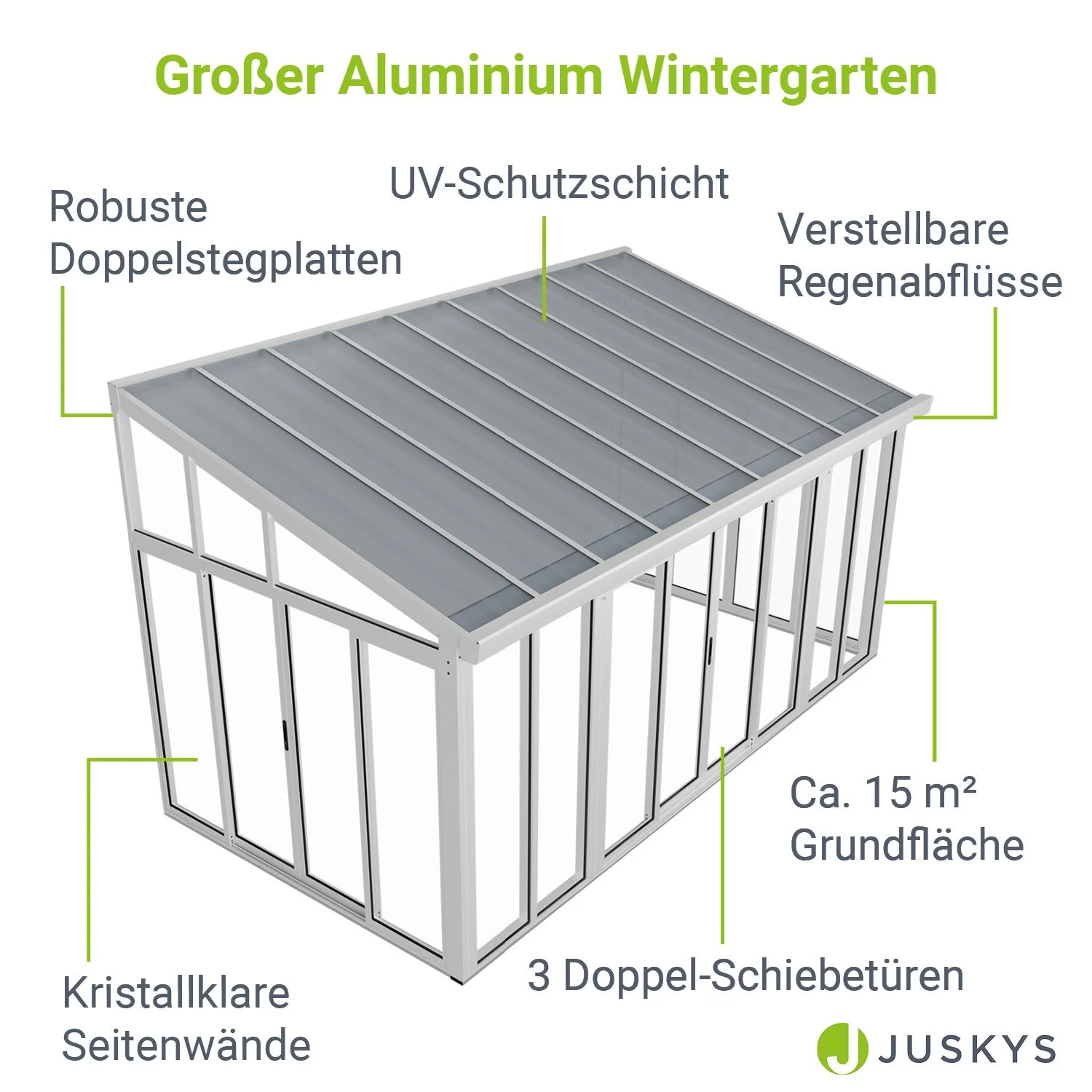 Wintergarten mit Acryl-Verglasung - Image 25