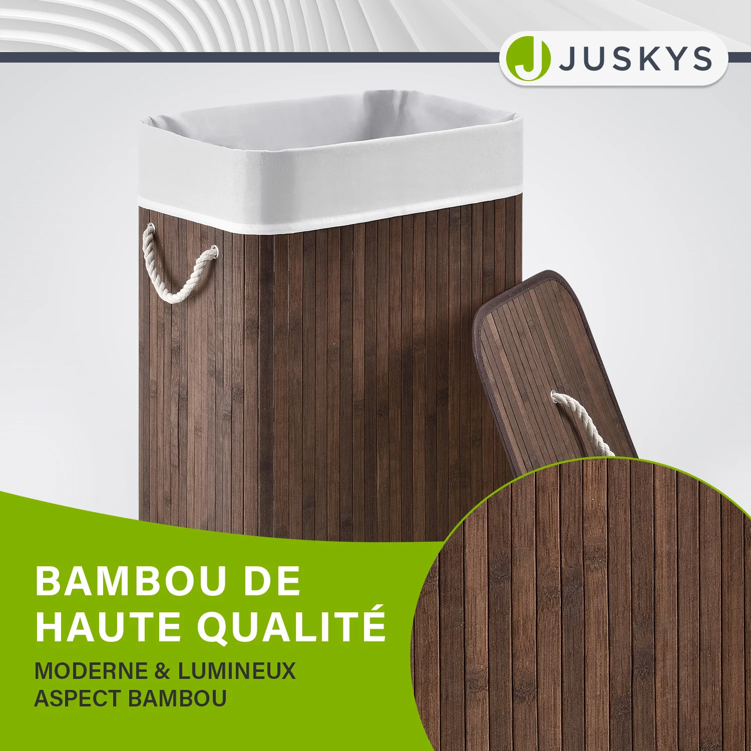 Bambus Wäschekorb Curly - Image 110