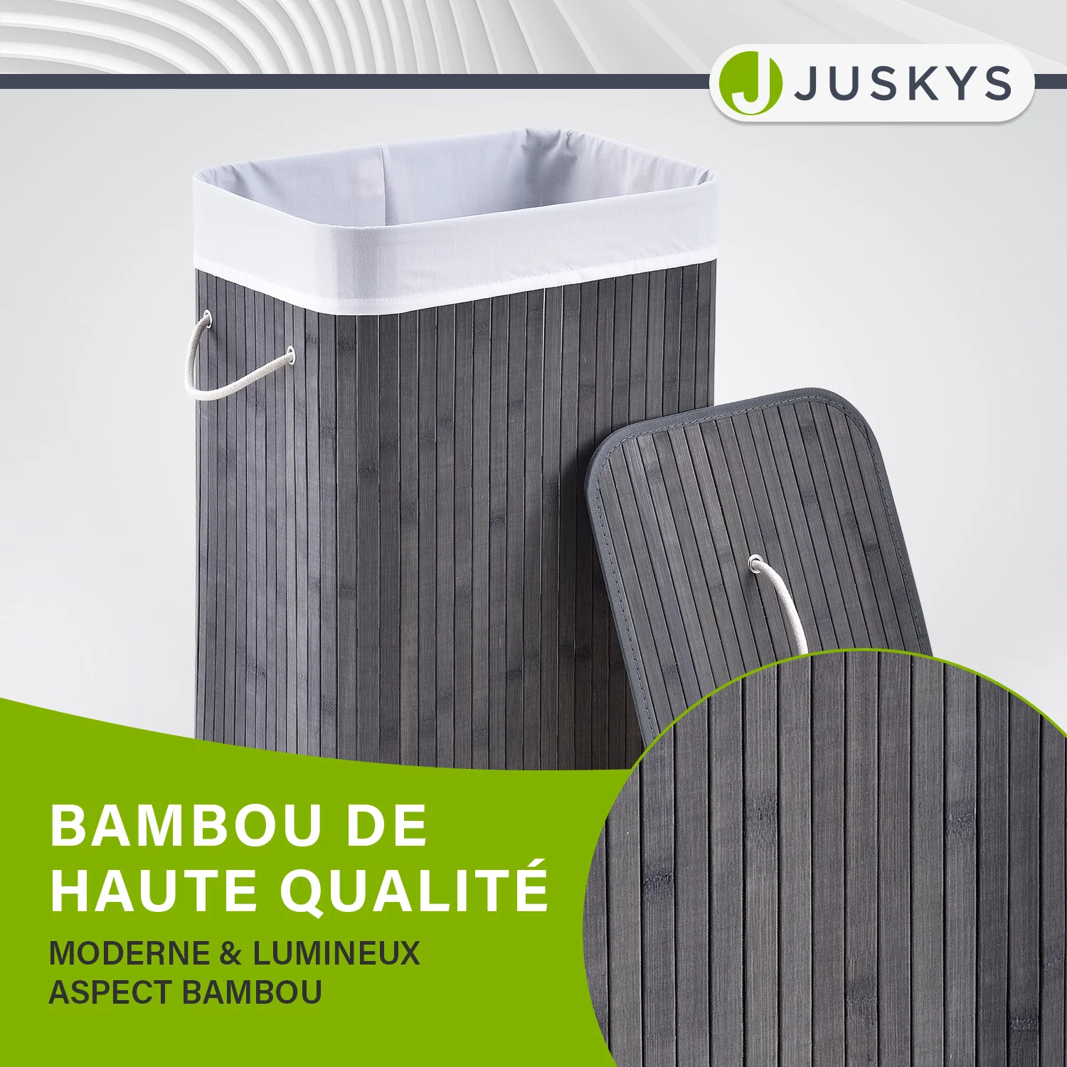 Bambus Wäschekorb Curly - Image 131