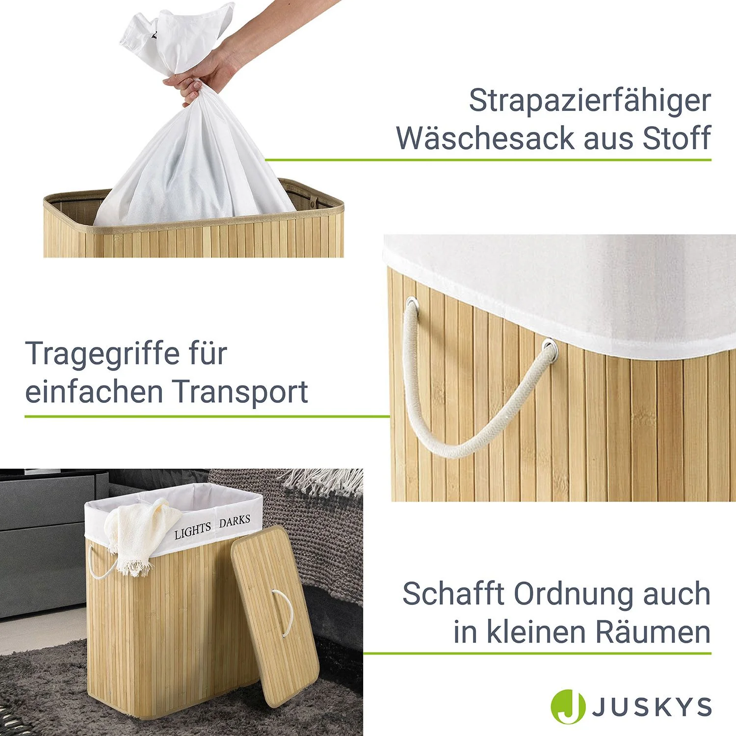 Bambus Wäschekorb Curly - Image 27