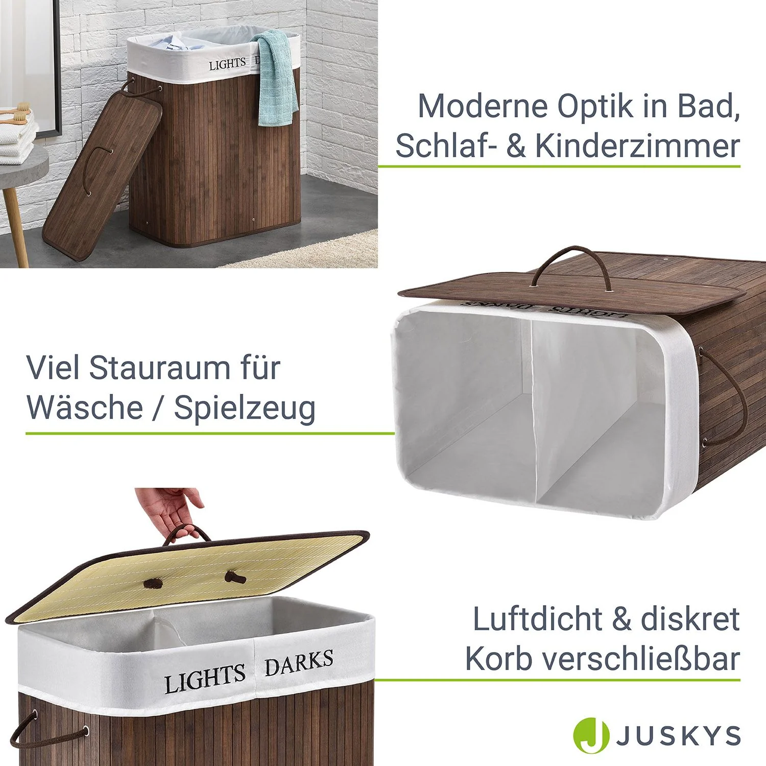 Bambus Wäschekorb Curly - Image 37