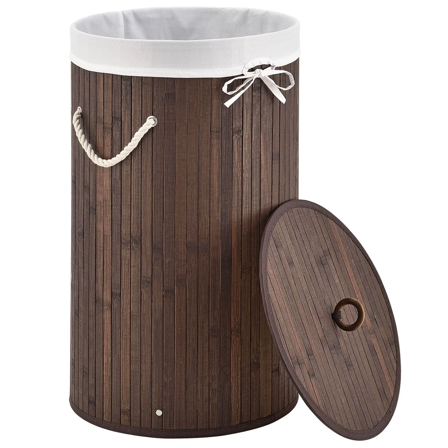 Bambus Wäschekorb Curly-Round - Image 17