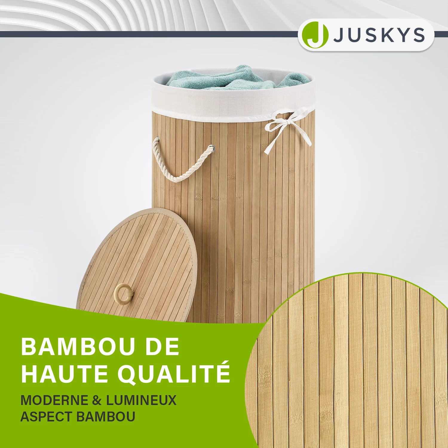 Bambus Wäschekorb Curly-Round - Image 37