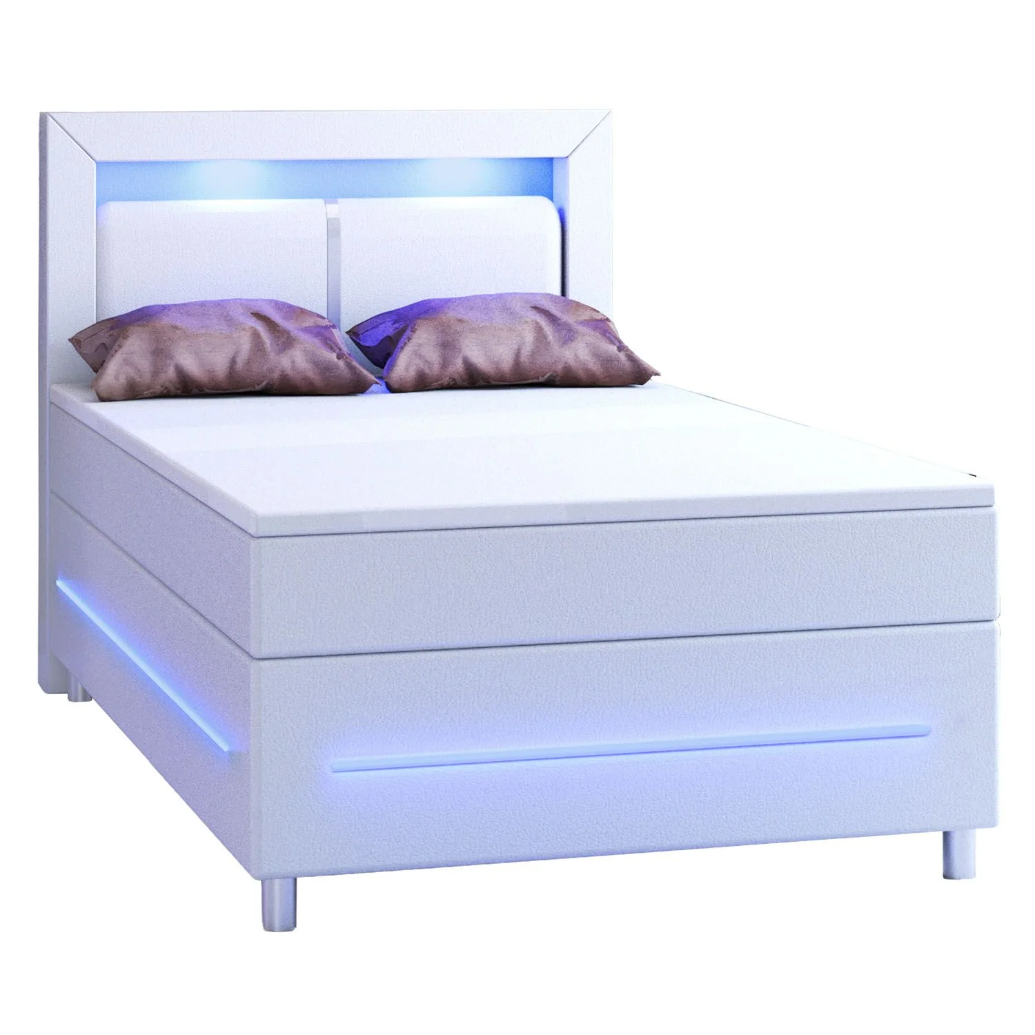 Boxspringbett Norfolk - Kunstleder - Image 25