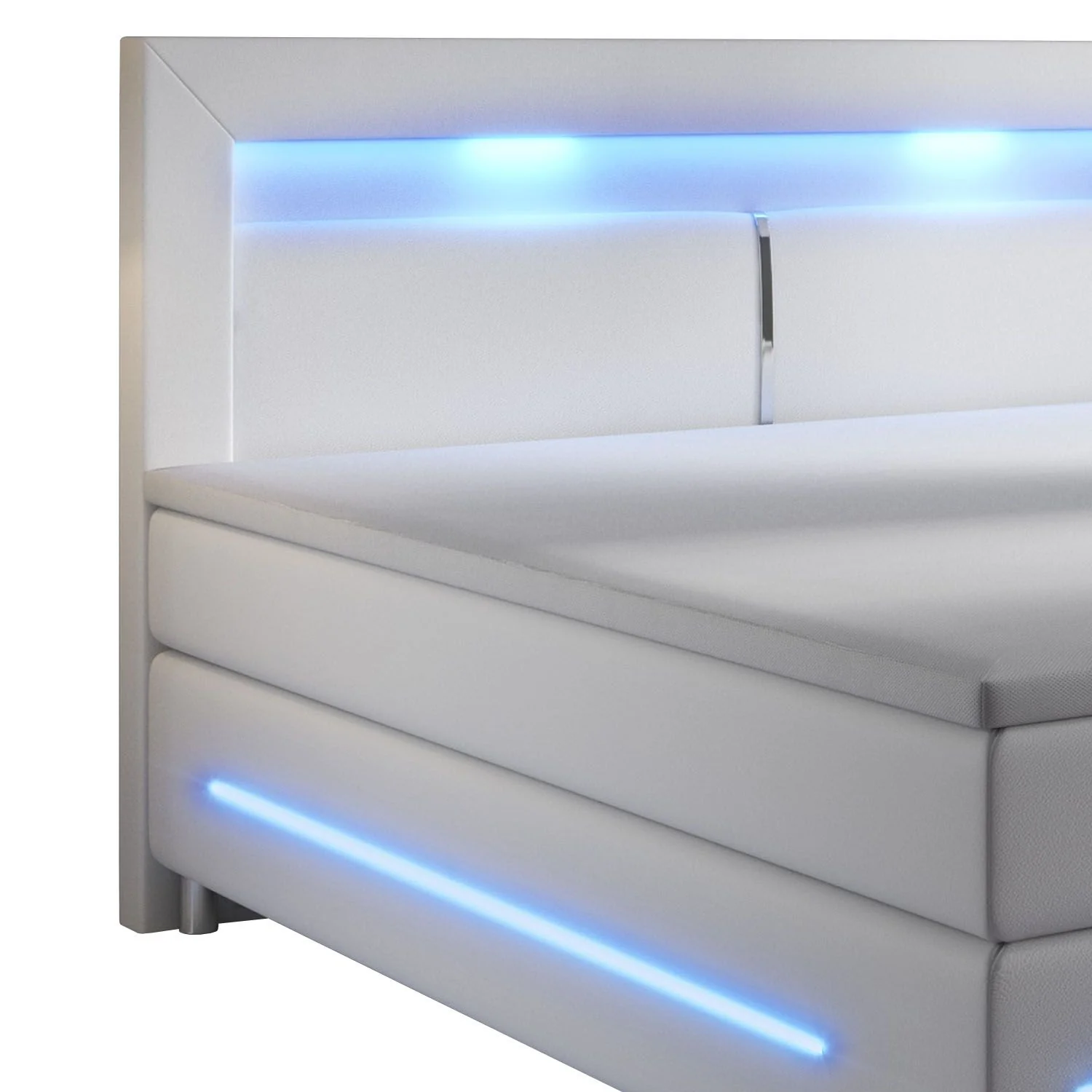 Boxspringbett Norfolk - Kunstleder - Image 3