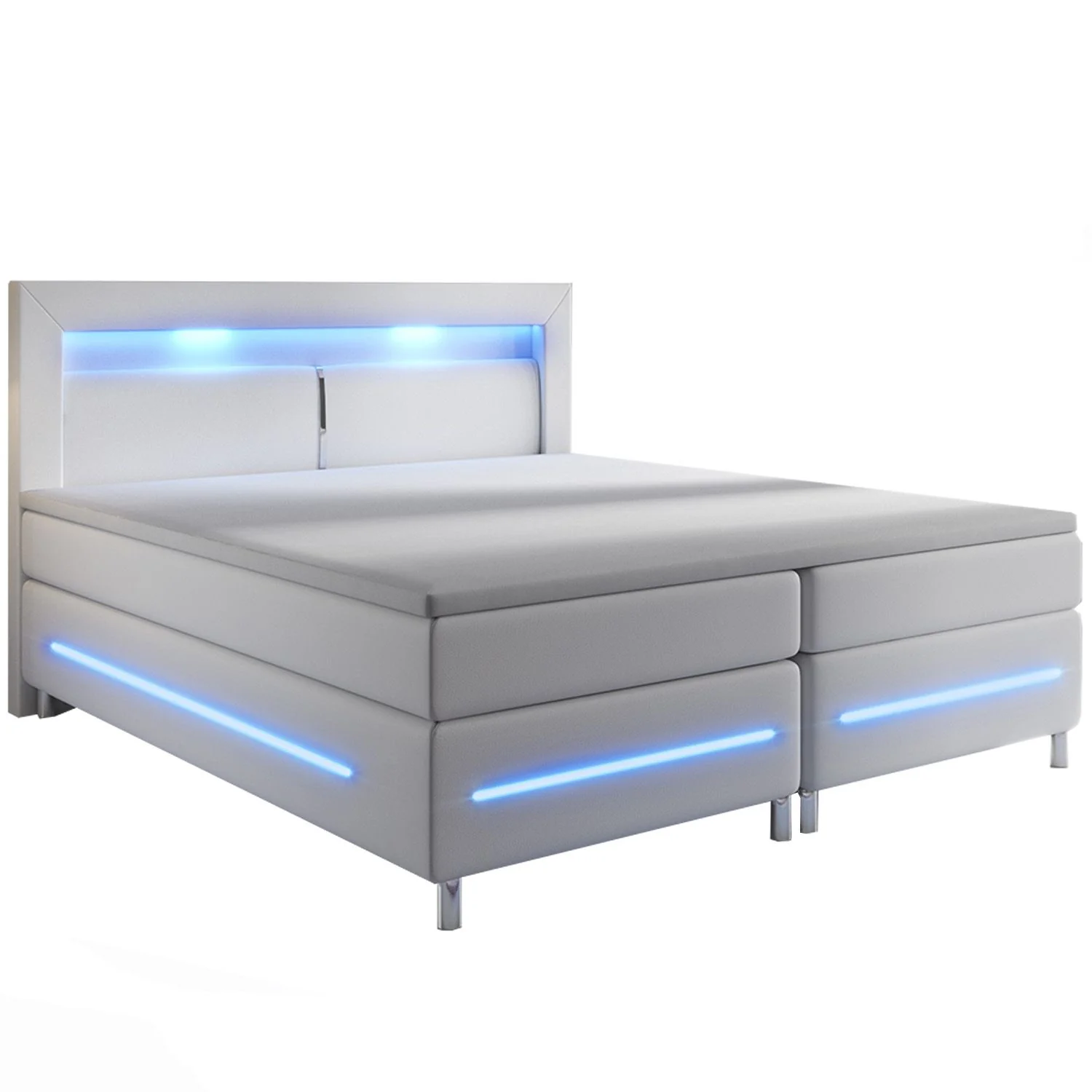 Boxspringbett Norfolk - Kunstleder - Image 37