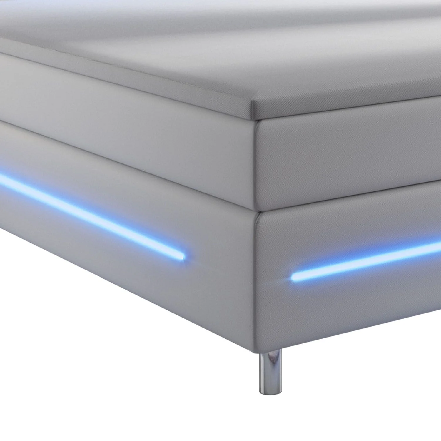 Boxspringbett Norfolk - Kunstleder - Image 5