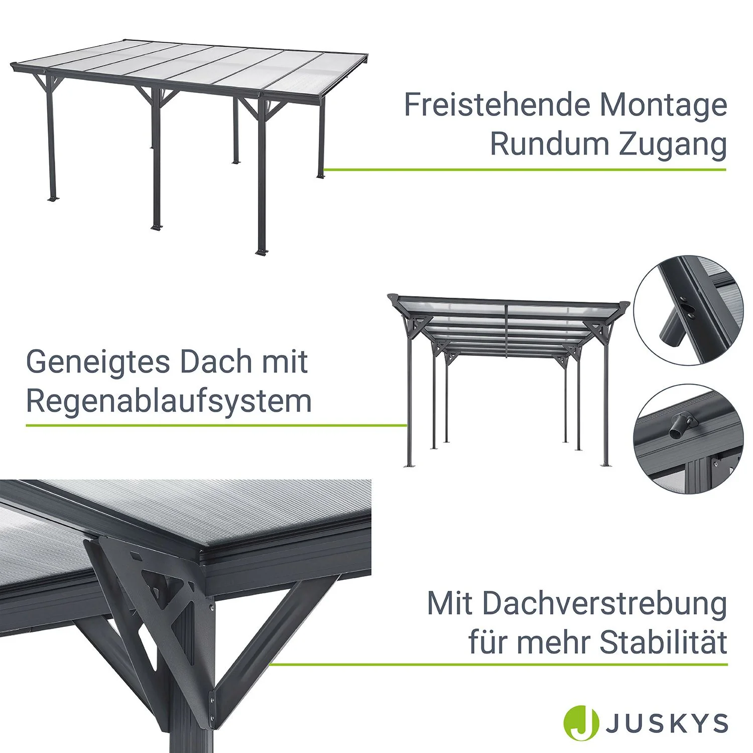 Carport 5x3 m - diverse Modelle - Image 5