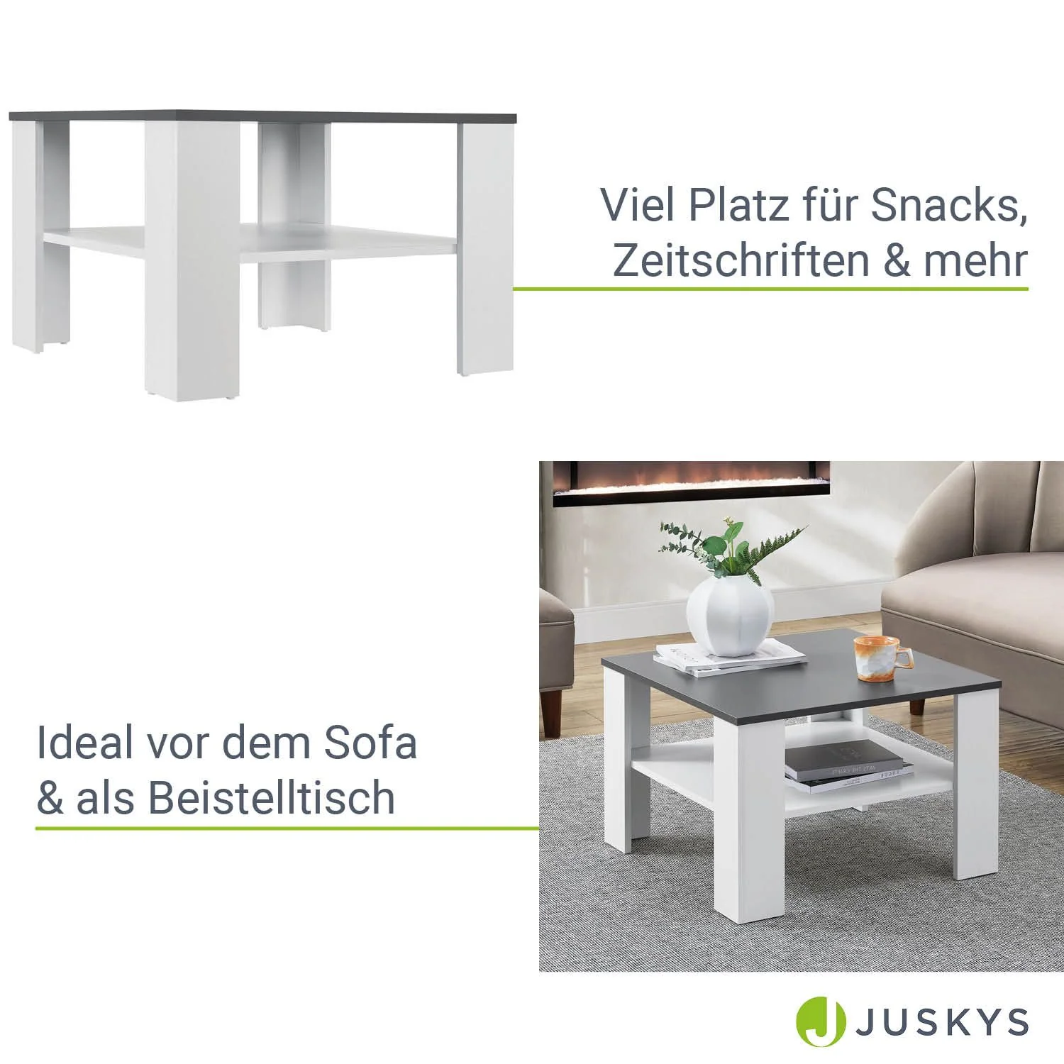 Couchtisch 60 x 60 x 40 cm - Image 25