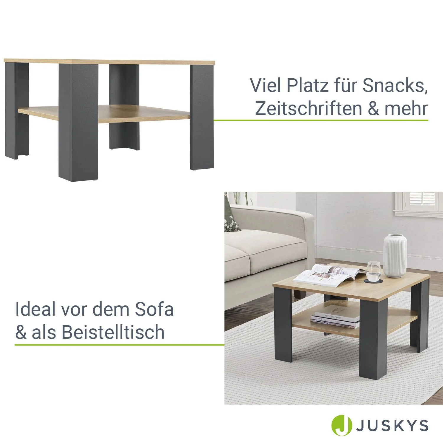 Couchtisch 60 x 60 x 40 cm - Image 45