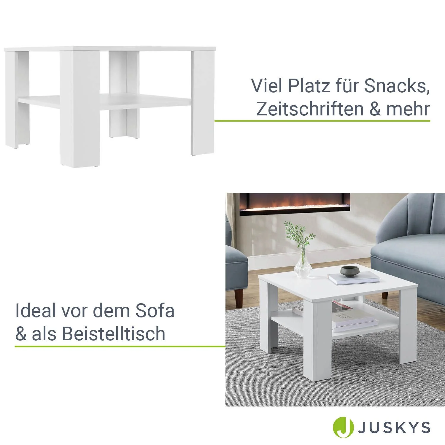 Couchtisch 60 x 60 x 40 cm - Image 5