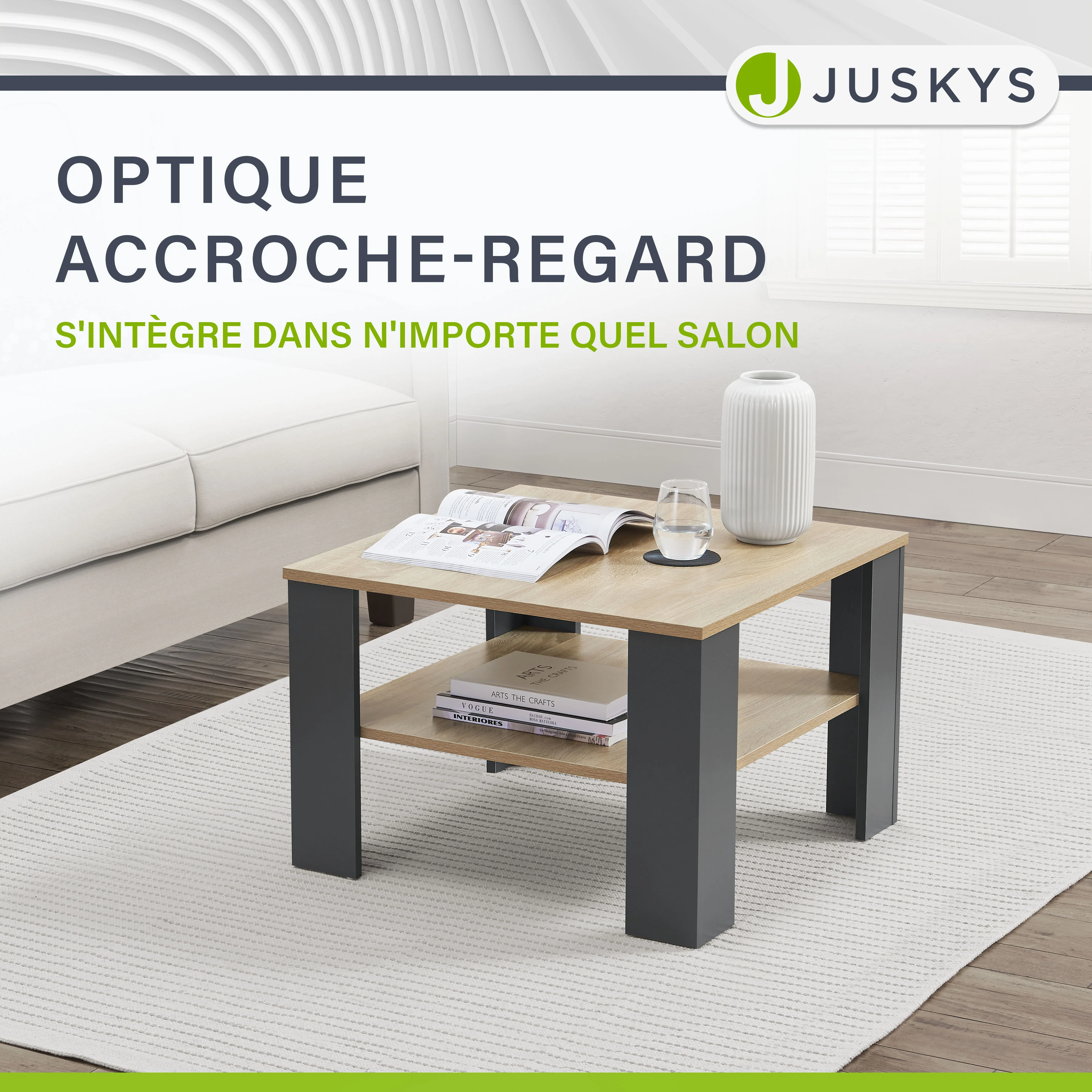 Couchtisch 60 x 60 x 40 cm - Image 57