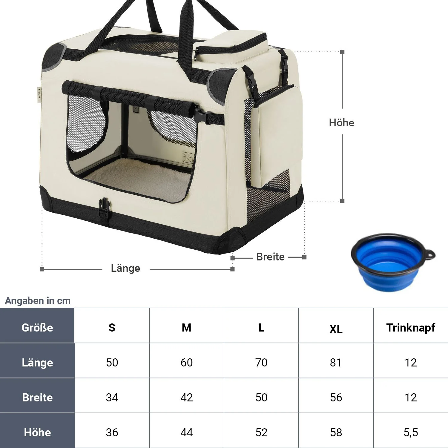 Hundebox Auto faltbar Lassie - Image 52