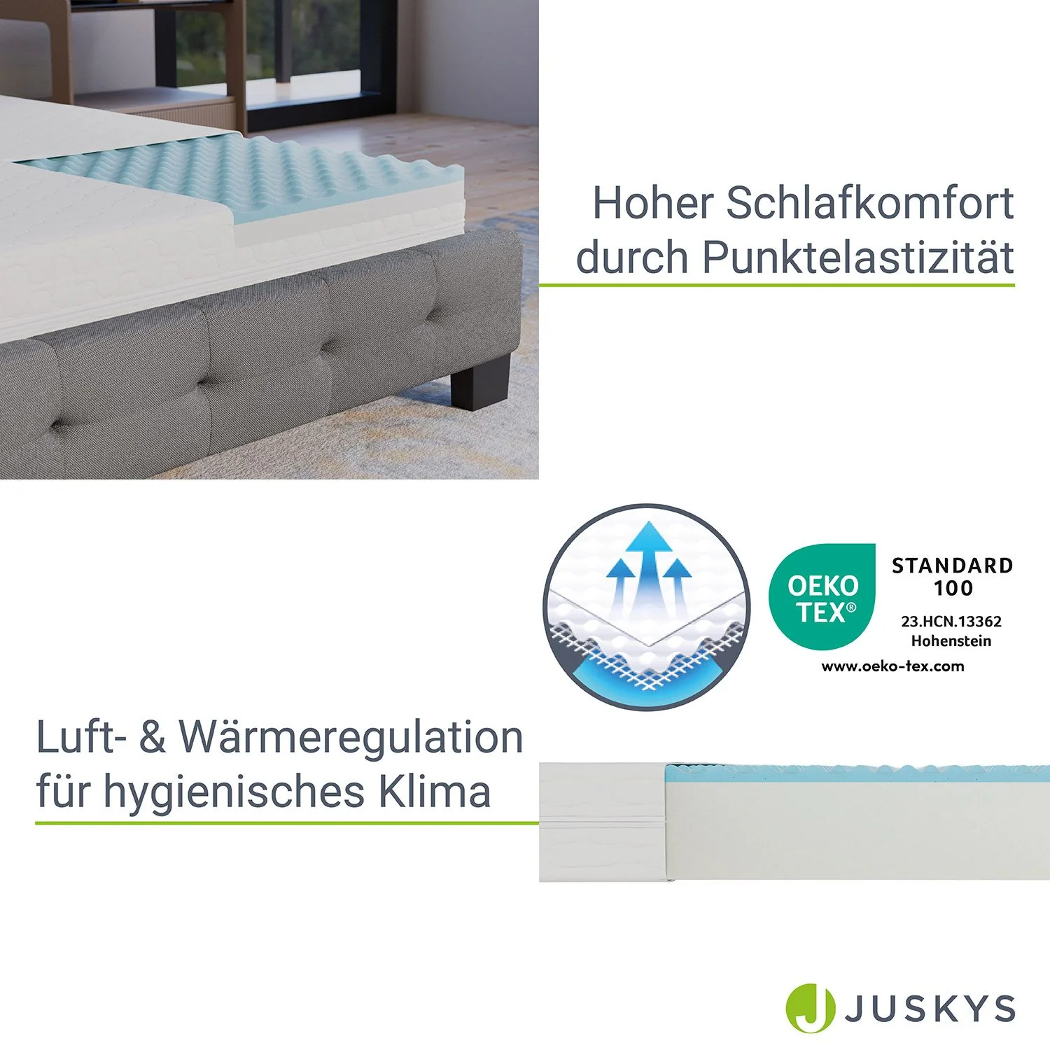 Kaltschaummatratze Härtegrad 3 - Image 48