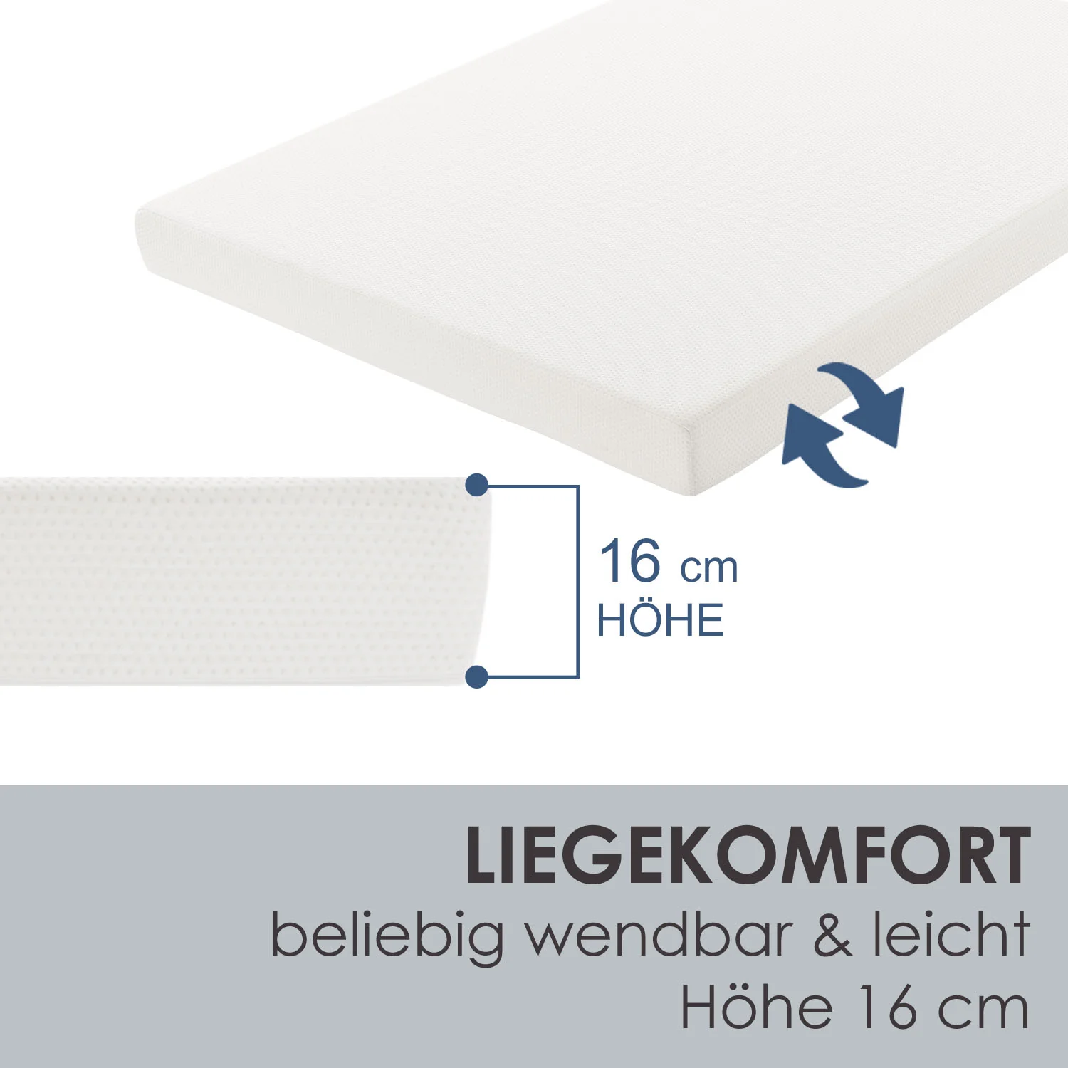 Kaltschaummatratze Härtegrad 3 - Image 5