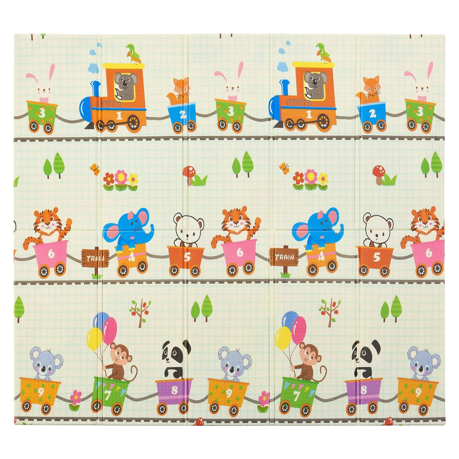 Spielmatte 180 x 200 cm mit diversen Tiermotiven - Image 30