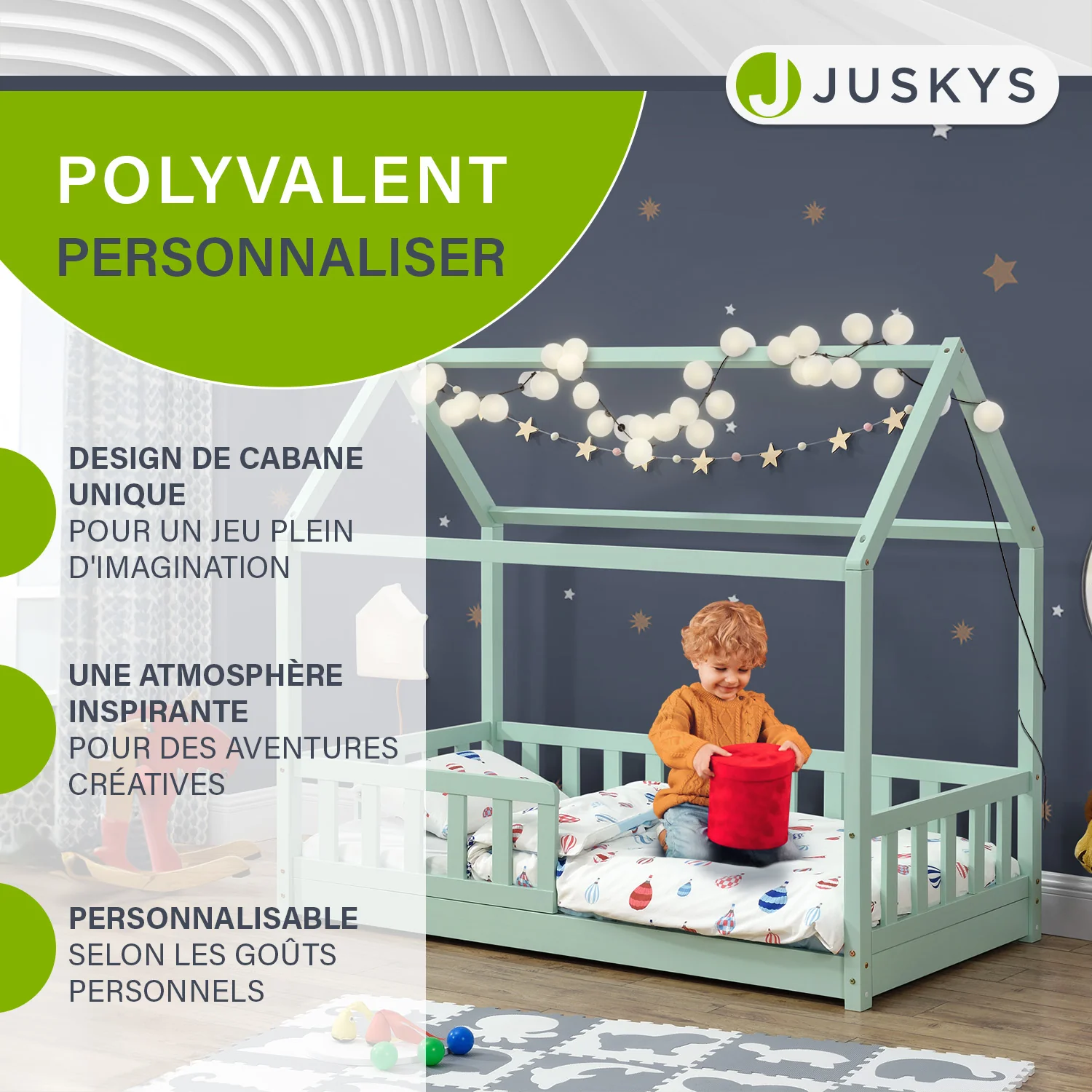 Kinderbett Marli 80 x 160 cm - Image 68