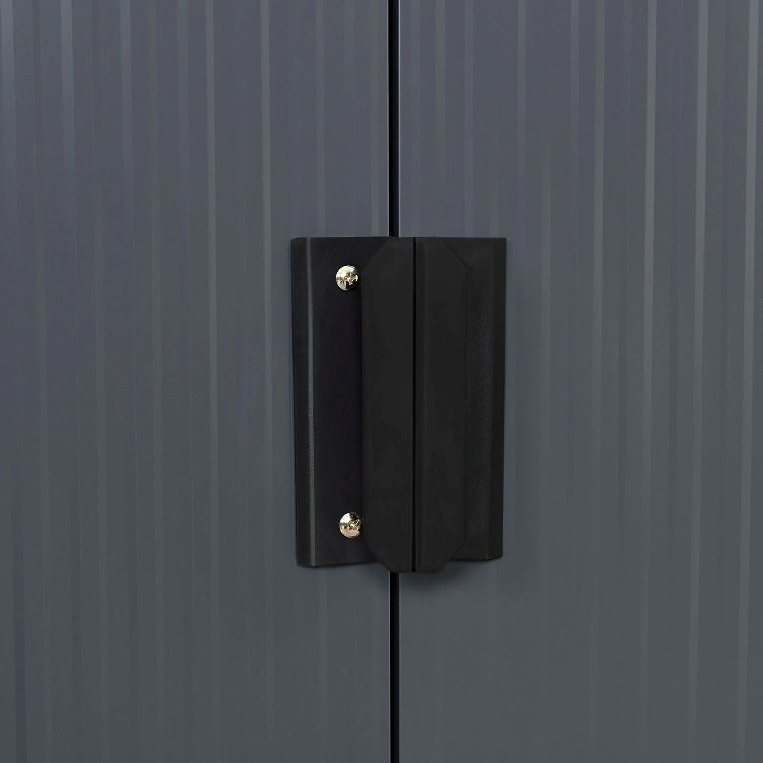Metall Gerätehaus mit Holzunterstand - Image 46