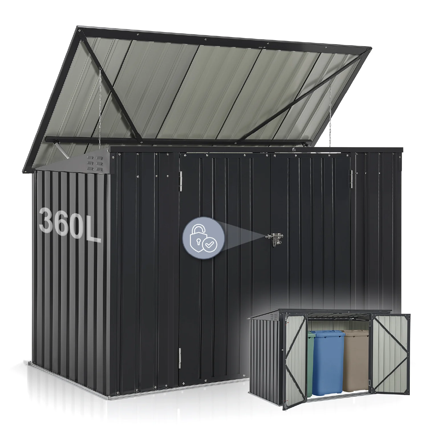 Mülltonnenbox Namur 1,9 m² - Image 11