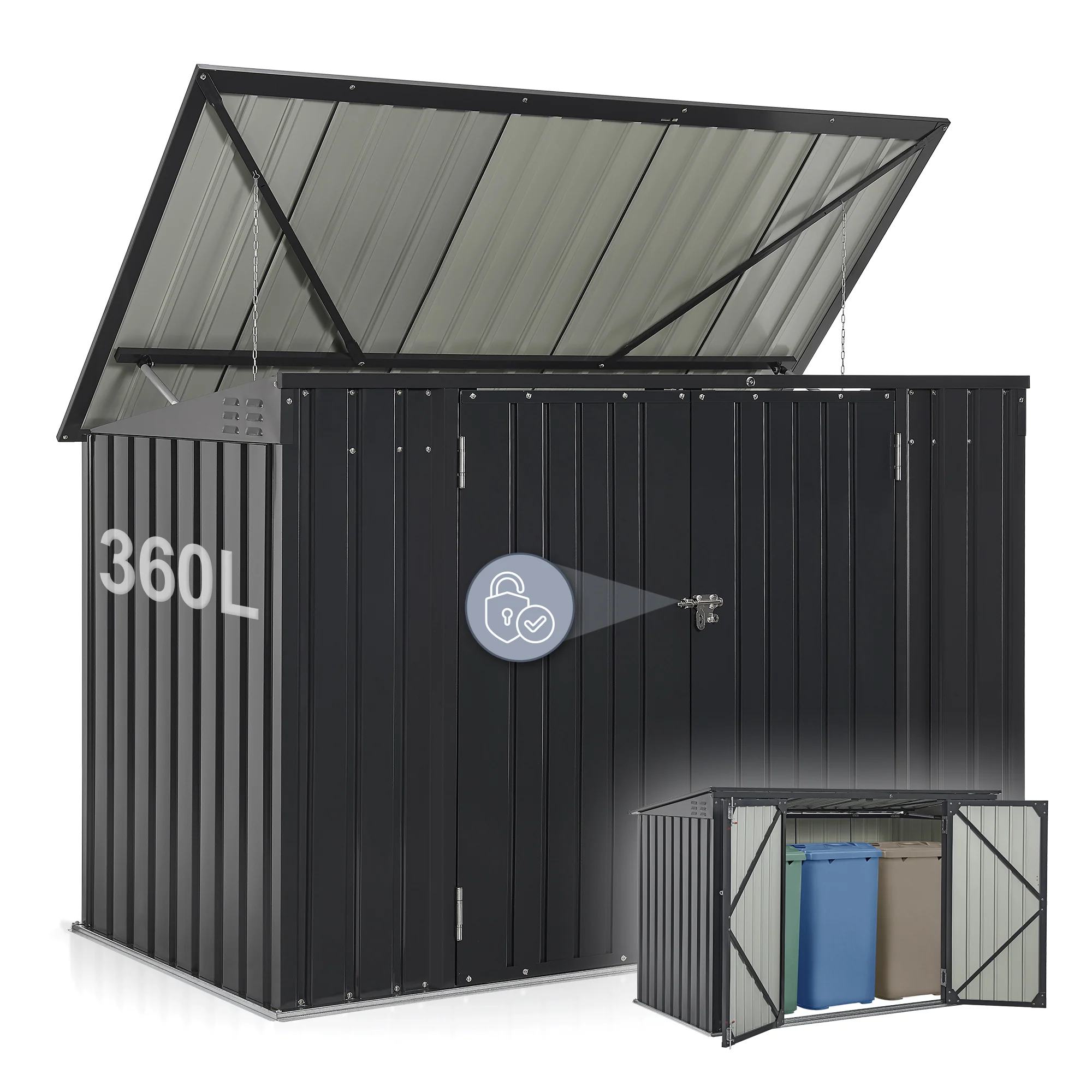 Mülltonnenbox Namur 1,9 m² - Image 12