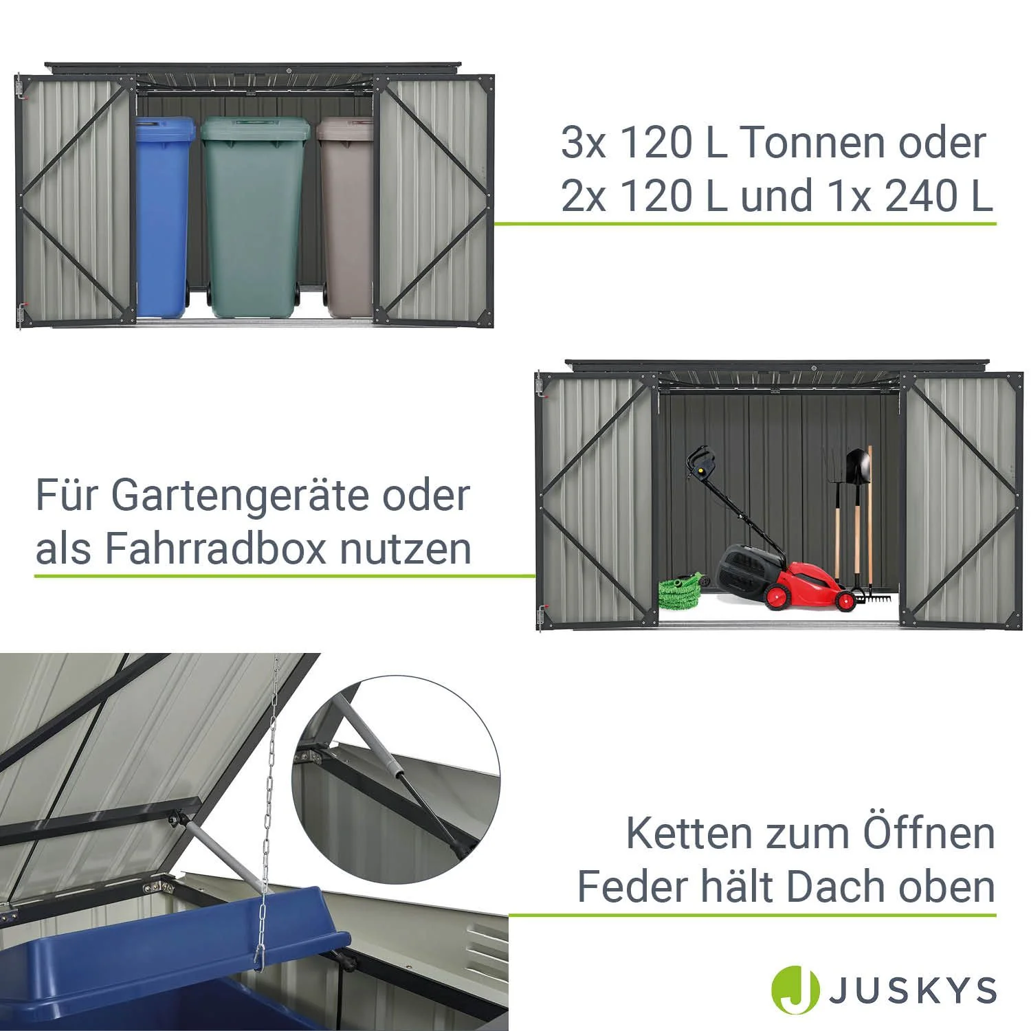 Mülltonnenbox Namur 1,9 m² - Image 4