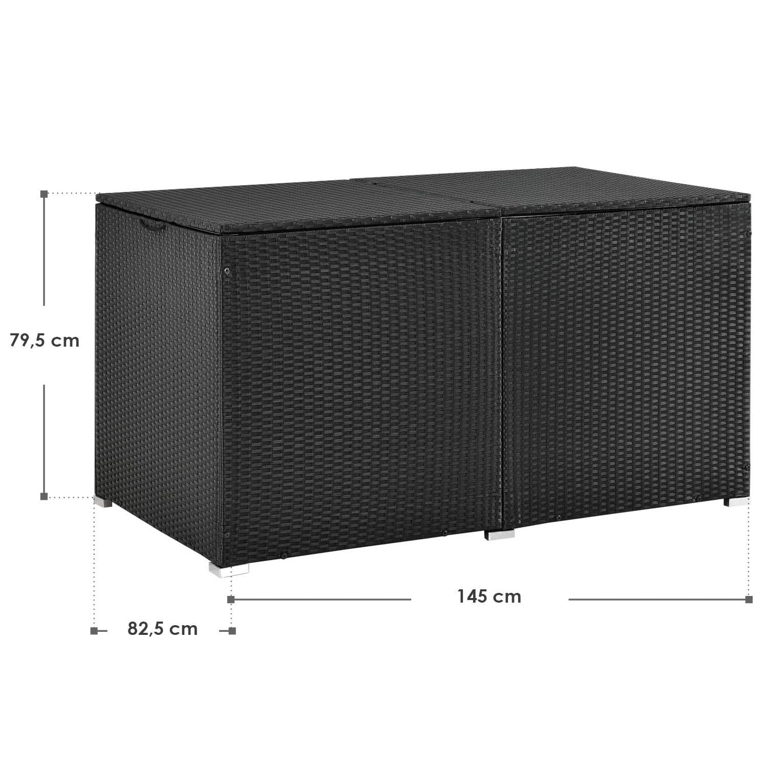 Polyrattan Auflagenbox Ikaria - Image 6