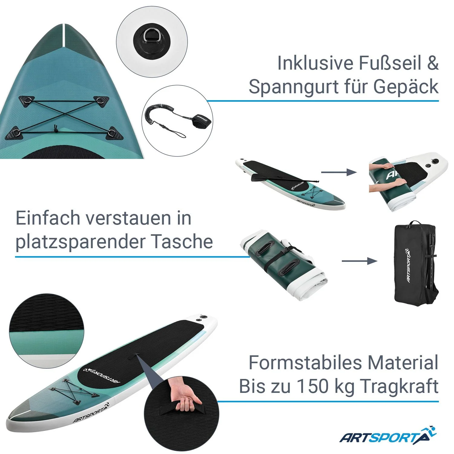 Stand Up Paddling Board - Komplett Set - Image 24
