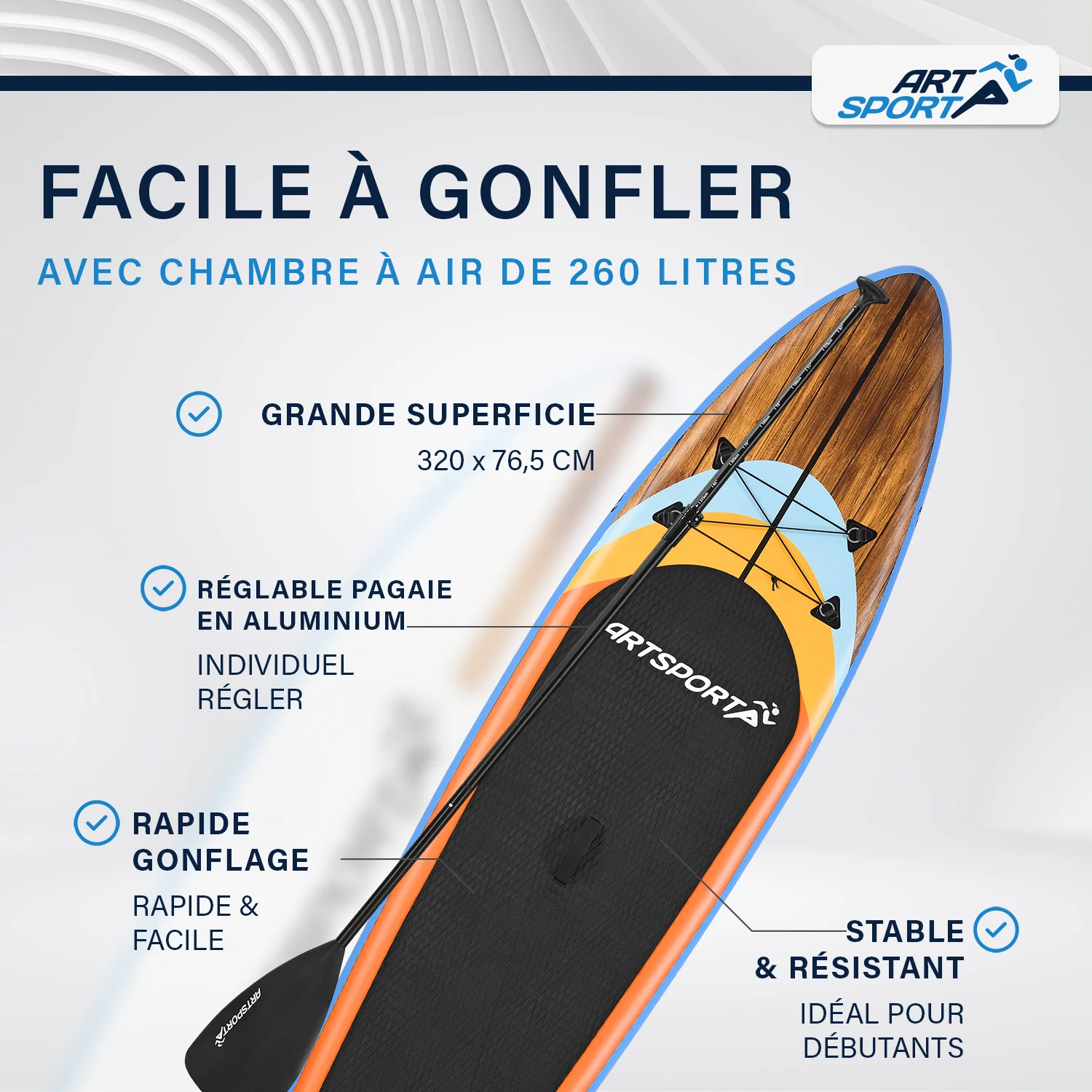 Stand Up Paddling Board - Komplett Set - Image 42
