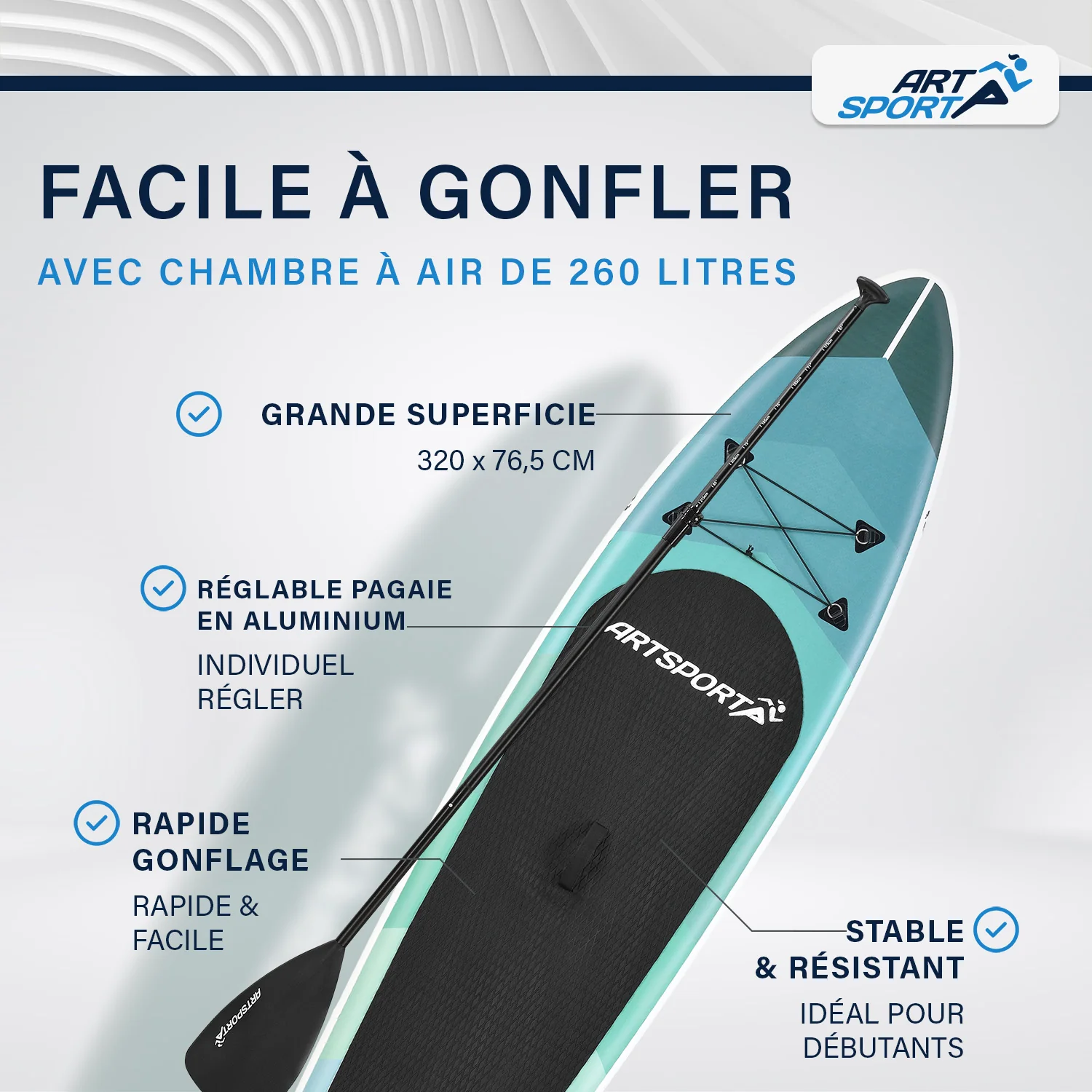 Stand Up Paddling Board - Komplett Set - Image 61