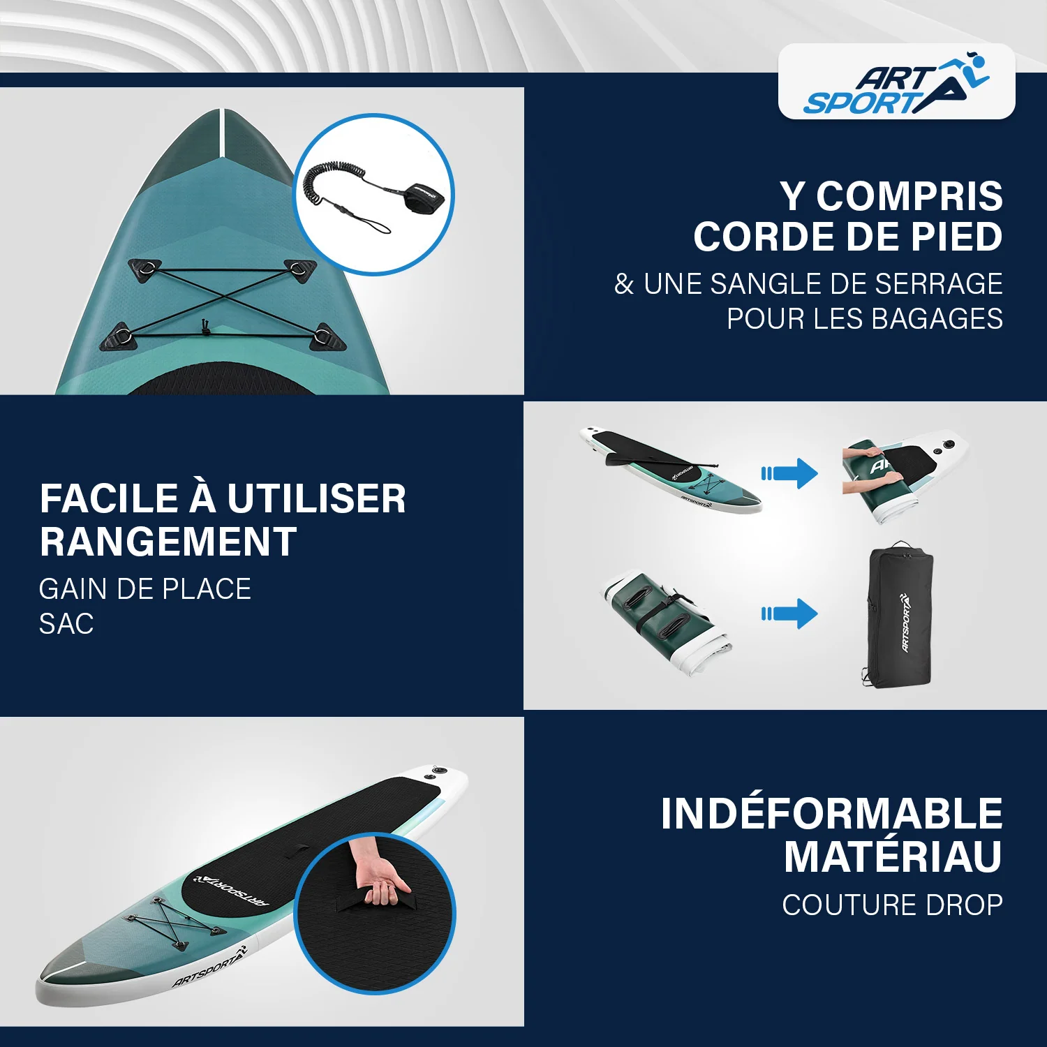 Stand Up Paddling Board - Komplett Set - Image 63