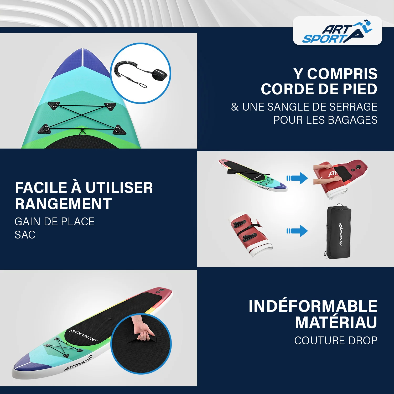 Stand Up Paddling Board - Komplett Set - Image 68